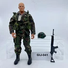 041 GI Joe 12 inch Camo Uniform Marked Face 1:6 Action Figure