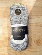 GOLDTOE "The Tab" Men's No Show Socks 3 Pack Sta-Cool Yarn Size 10.5-13 New