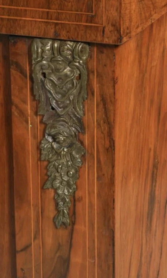 Vitrina francesa de madera y vidrio del siglo XIX Foto 4 de 4