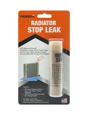 Visbella Radiator Stop Leak Sealer Conditioner Repair Kit Car... 