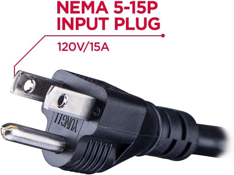 Standby UPS Battery Backup, 550VA/330W, 8 Outlets, Compact, UL Certified