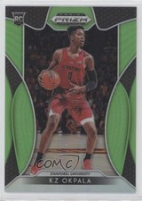 2019-20 Panini Prizm Draft Picks Neon Green Prizm 61/125 KZ Okpala #33 g2u