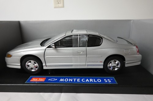 Sun Star 1980 Sliver 2000 Chevrolet Monte Carlo SS Classic Models 1:18 Scale - Picture 2 of 10