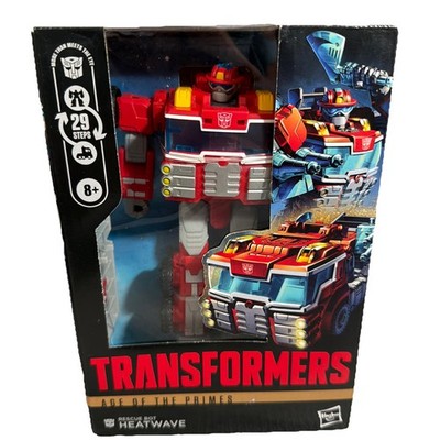 2025 Hasbro Transformers Age of the Primes Voyager Class Rescue Bot Heatwave New