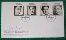 2022 In Memoriam HM Queen Elizabeth II Titles on FDC First Day of Issue Windsor