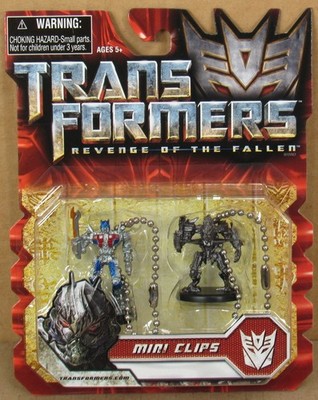 Transformers ''Revenge of the Fallen'' Mini Clips by Hasbro/Basic Fun 2009 NIP