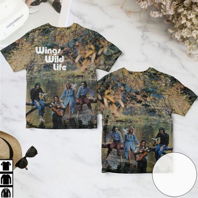 New Hot Wings Wild Life Album Short Sleeve S to 5XL 3D Shirt BB912