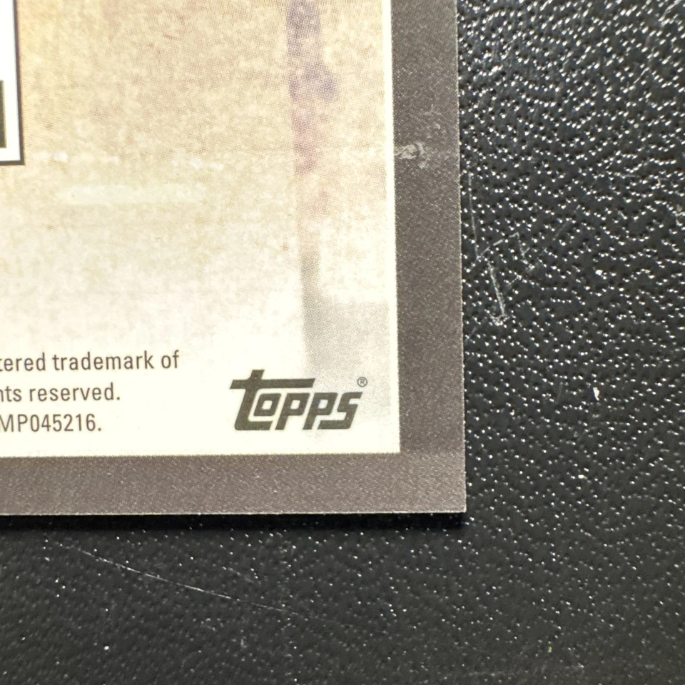 2021 Topps Star Wars Galaxy Green Refractor 53/99 #GP-20 Luke Skywalker + Vader - Image 3 of 4