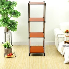 Heavy Duty 4-Tier Stainless Steel Storage Shelving Unit