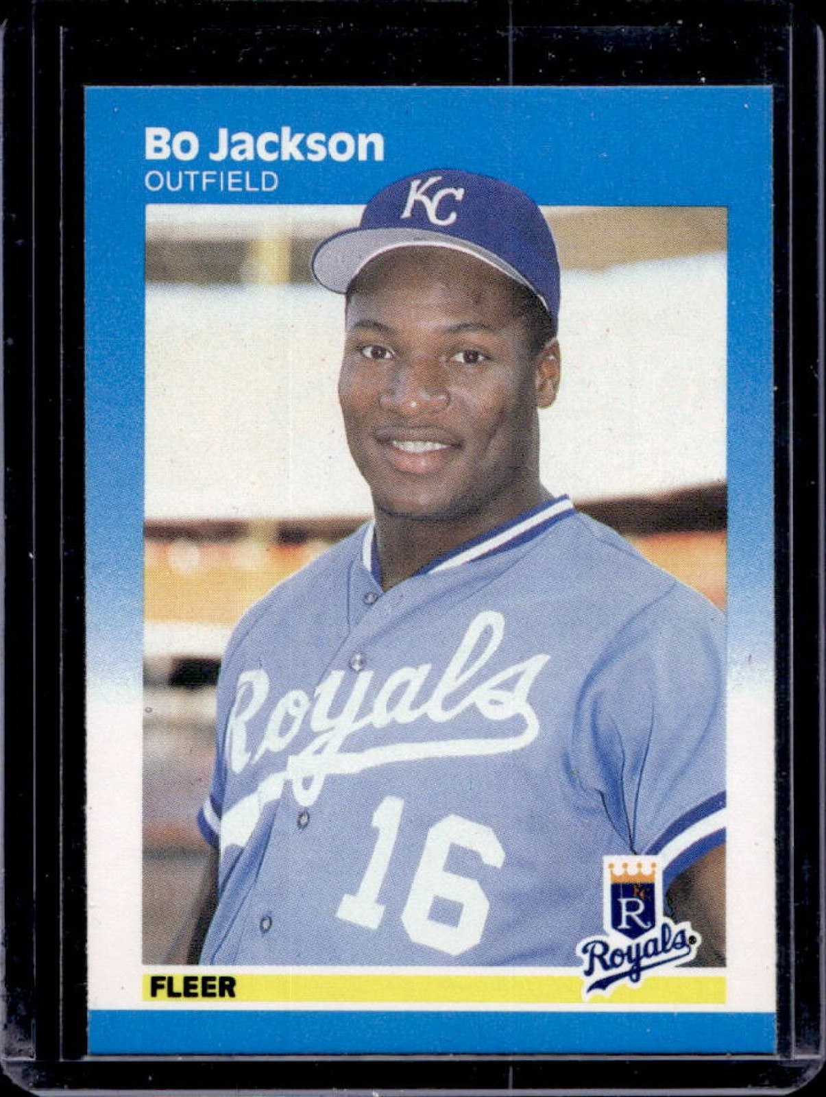 1987 Fleer Bo Jackson Rookie RC #369 Royals