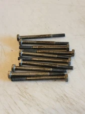 1/4-20X3 HEX HEAD CAP SCREWS GRADE 2 STEEL PLAIN (10pk)