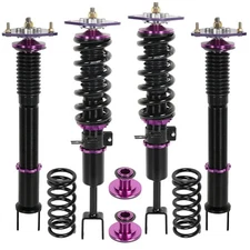 For NISSAN 350Z 2003-2008 Coilovers Shocks Suspension lowering Kit Damper Adj.