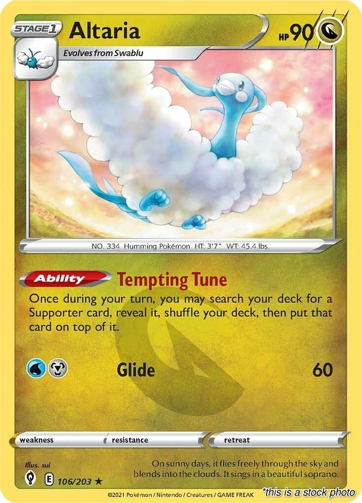 Pokemon | Altaria [SWSH07 - 106/203] NM