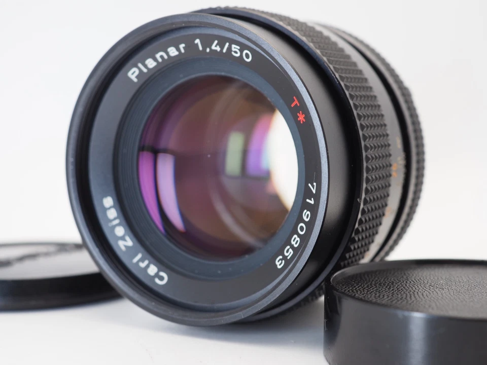 VENTA Lente Contax Carl Zeiss Planar T* 50 mm F/1,4 MMJ Montaje C/Y MF JAPÓN #J161 Foto 3 de 4