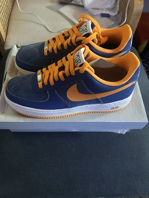 Nike AF 1 Low ‘07 J Lin Knicks Linsanity DS RARE - 9 - New Nike Air Force 1 Low Knicks | eBay main image 3