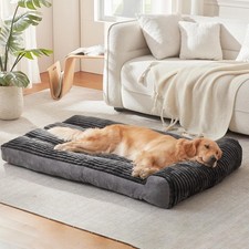 Dog Beds for Medium,Large Dogs Breeds,Sofa 36"L x 23"W x 3"Th, Dark Gray