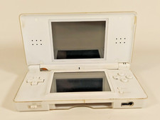 Nintendo DS Lite Console White Broken Hinge - Tested