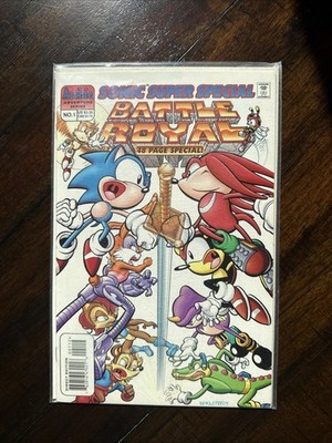 SONIC THE HEDGEHOG SUPER SPECIAL #1 - BATTLE ROYAL 2ND PRINT ARCHIE COMICS 1997