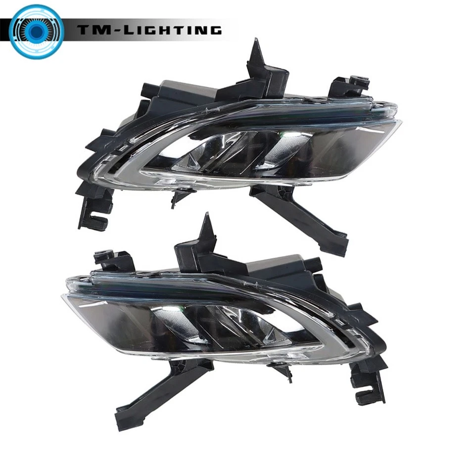 For 2016-2019 Nissan Maxima Bumper Fog Lights Lamps kits Right&Left Side - Image 4 of 4