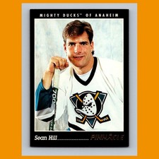 Sean Hill #147 1993-94 Pinnacle Anaheim Mighty Ducks Hockey Card NHL