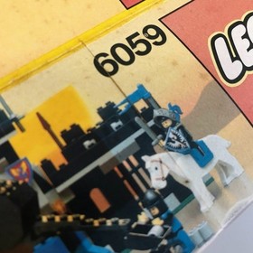 LEGO Castle 6059 Knight's Stronghold NEW! Wall Jail Horse Catapult Black Falcons