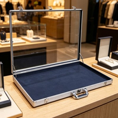 Sportkartenvitrine Klarsicht für Fachveranstaltung, Sammler
