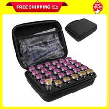 Insulin Vials Fridge Holder 30 Slots Peptide Storage Carrying Case...