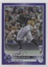 2022 Topps Chrome Update Purple Refractor Joe Dunand #USC192 0m4q