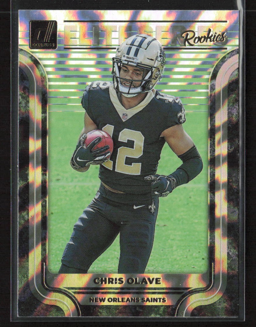 Chris Olave 2022 Donruss #ESR-9 Elite Series Rookies New Orleans Saints