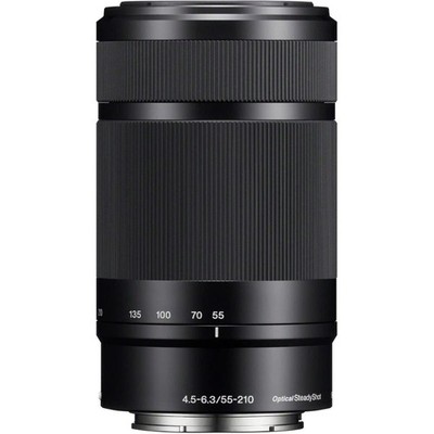 Sony E 55-210mm f/4.5-6.3 OSS Lens for E-Mount Telephoto Zoom Capture Distant