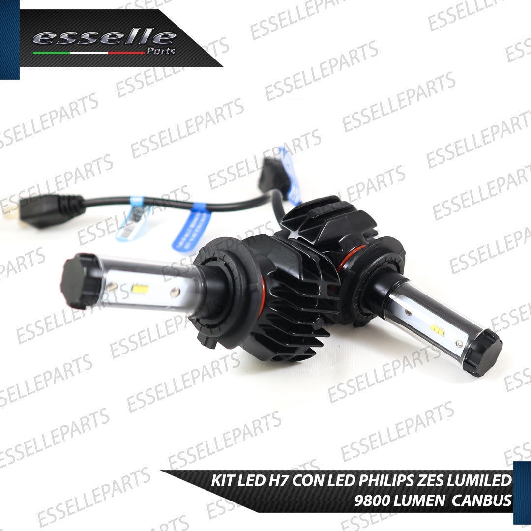 ELM - Kit LED per Abarth 500 595 Restyling H7 6000k 9800 Lumen CANBUS Abbaglianti LED - Miniatura 3