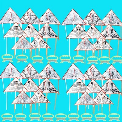 Artistic 20 Pack Kite Kit   Perfect for Family Fun and Outdoor Creativity