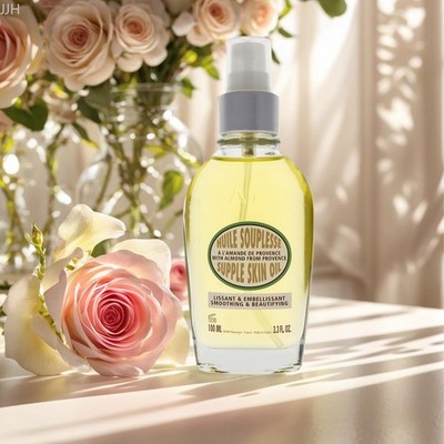 L'Occitane Almond Supple Skin Oil for Unisex 3.4 oz Nourishing Body Oil`