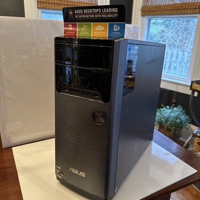 Asus M32BF M32 Series Desktop PC AMD A8-5500 3.20GHz 8GB RAM 2TB HD Win10