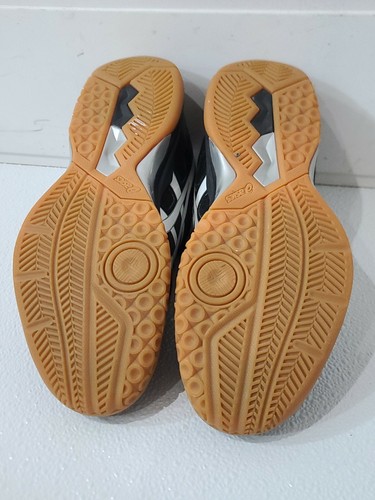 Asics Womens Gel Rocket 9 Volleyball Shoes Black 1072A034 Lace Up Mesh 9 M - Picture 12 of 12