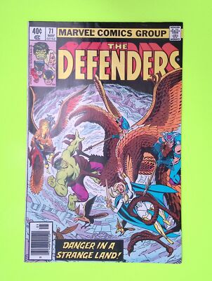 Defenders #71 Vol. 1 1979 Marvel Comics 1st App Mid Grade Comic Book A74-22