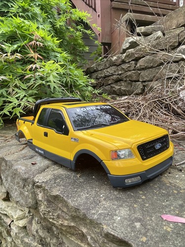 New Bright RC 1:16 F150 FX4 Yellow Crawler Scale Hard Body Free Shipping - Picture 9 of 16