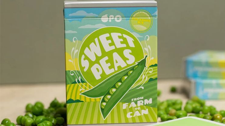 Sweet Peas Playing Cards, A Great Gift for Poker Card Collectors by OPC