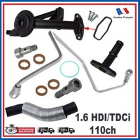 ÖLschlauch Turbo-Schmierleitung Kit FüR Citroen Berlingo C2 C3 C4 C5 1.6 Hdi 110