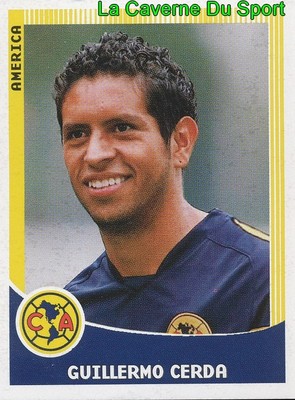 007 GUILLERMO CERDA MEXICO CF.AMERICA ERSTE DIVISION ERÖFFNUNG 2010 PANINI