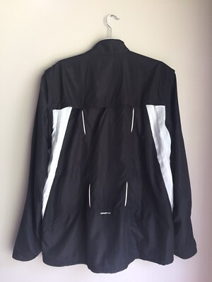 Adidas Mens Black Supernova Climaproof Jacket Zip Off Removable
