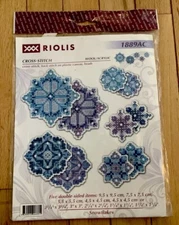 Riolis Cross Stitch Kit Snowflakes R1889AC NEW Sealed