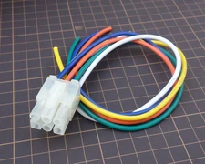 Old School Autotek BTS Amplifier Speaker Wiring external Harness Plug Cable New