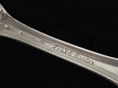 Reed and Barton Sterling Flatware, Burgundy, Grapefruit Spoon, 5 3