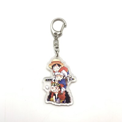 One Piece Monkey D Luffy Trafalgar D Water Law Eustass Kid Acrylic Keychain
