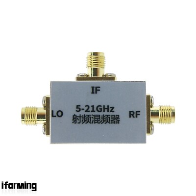 5-21GHz RF Frequency Mixer Up & Down Frequency Converter C/X/KU Band Mixer RF