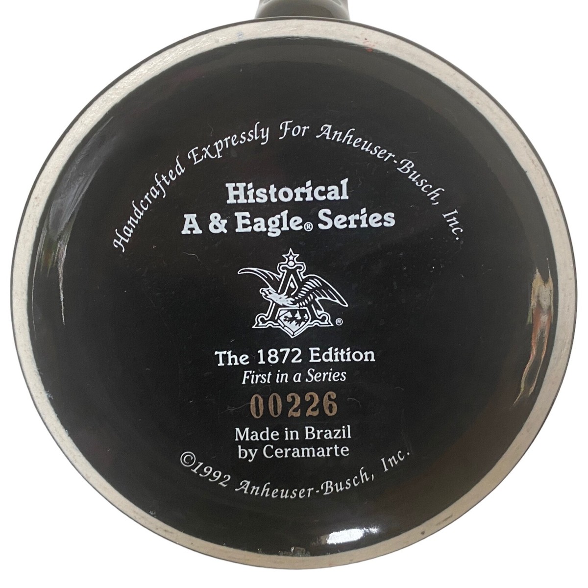 Historical A and Eagle First in A Series the 1872 Edition Stein | eBay