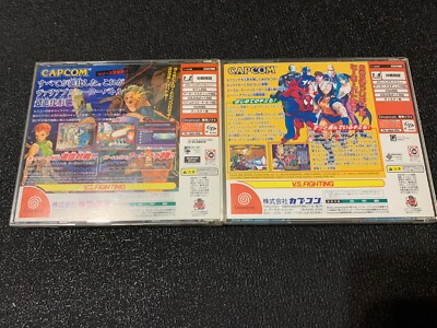 OG Marvel vs Capcom 1 &2 Sega Dreamcast -Japanese Import & VMU
