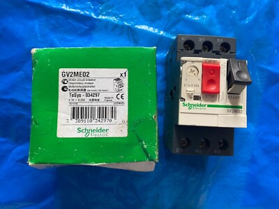 SCHNEIDER GV2ME02 TESYS 034297 GV2ME02 MOTOR-LEISTUNGSSCHALTER: 0,16-0,25A