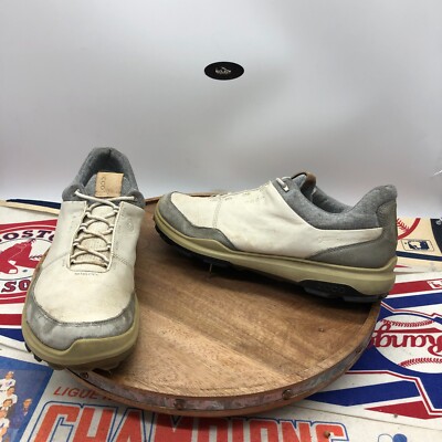 ECCO Mens Biom Hybrid 3 GoreTex Yak Leather Golf Shoes Size 11 EU